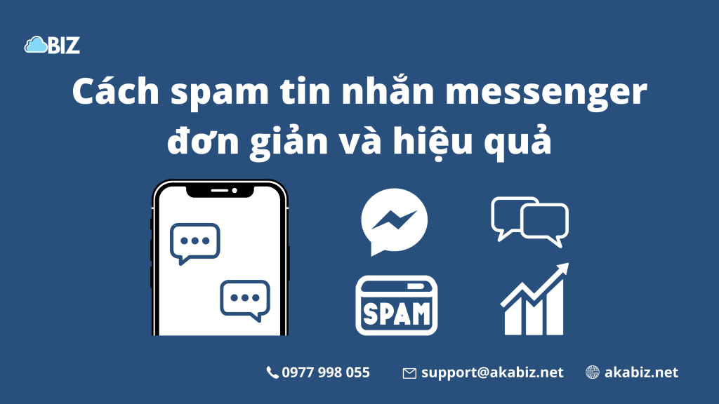 cách spam tin nhắn messenger